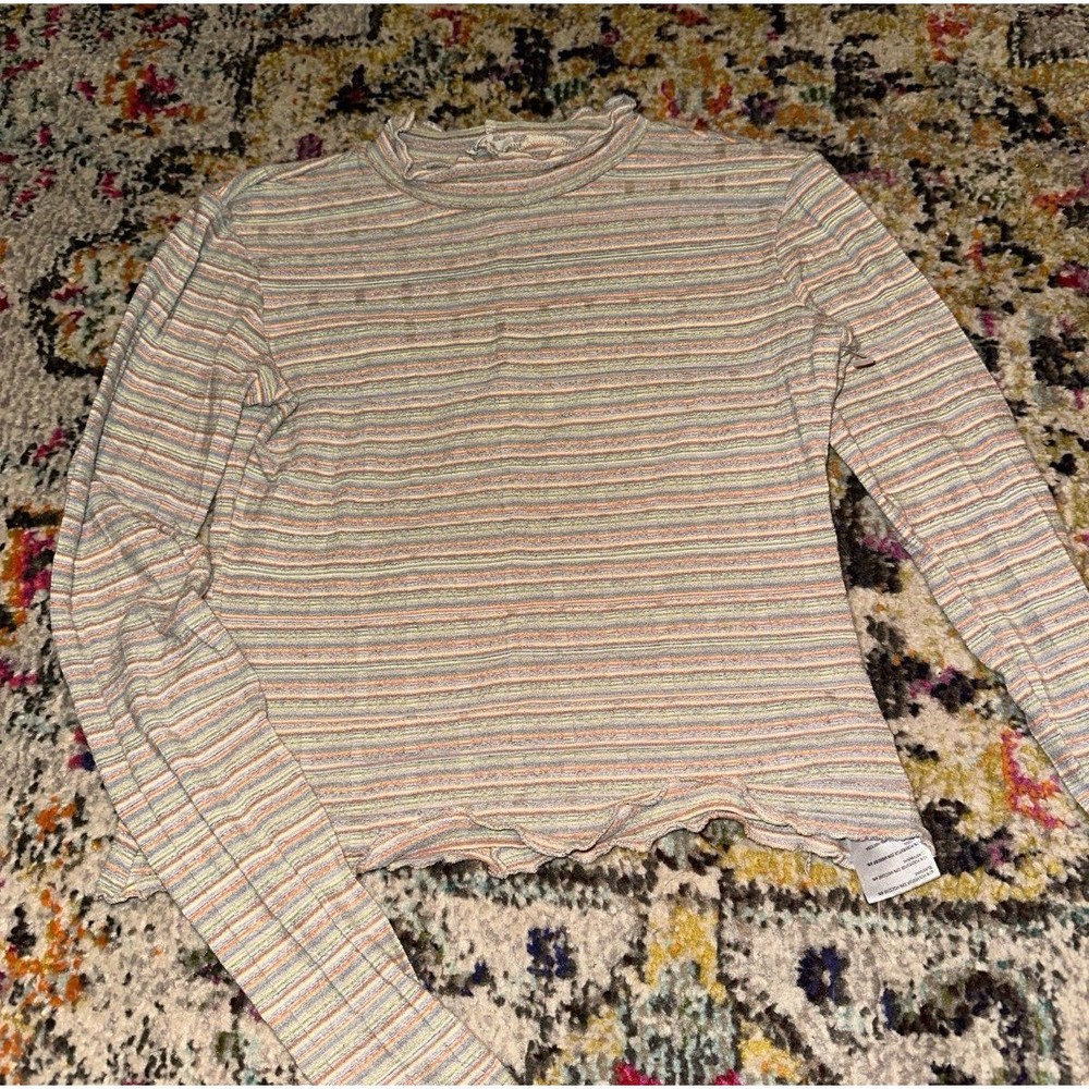Free people striped long sleeve